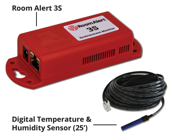 Room Alert Heat Safety Monitor