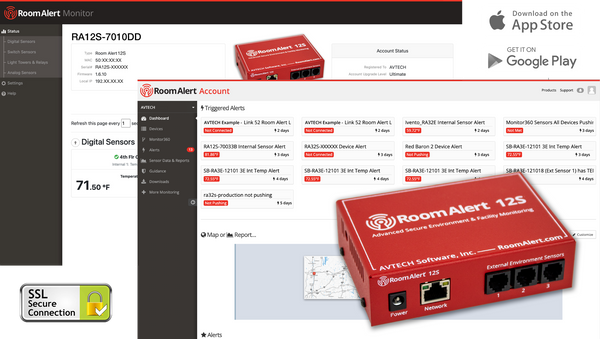 Room Alert Indoor Air Quality Monitor